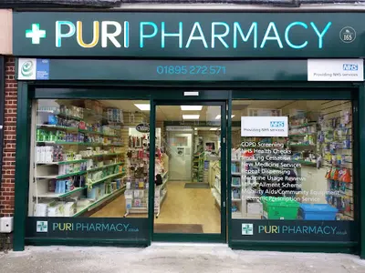 Puri Pharmacy - Earwax Removal Clinic, Nhs And Private Consultation & Prescribing Services